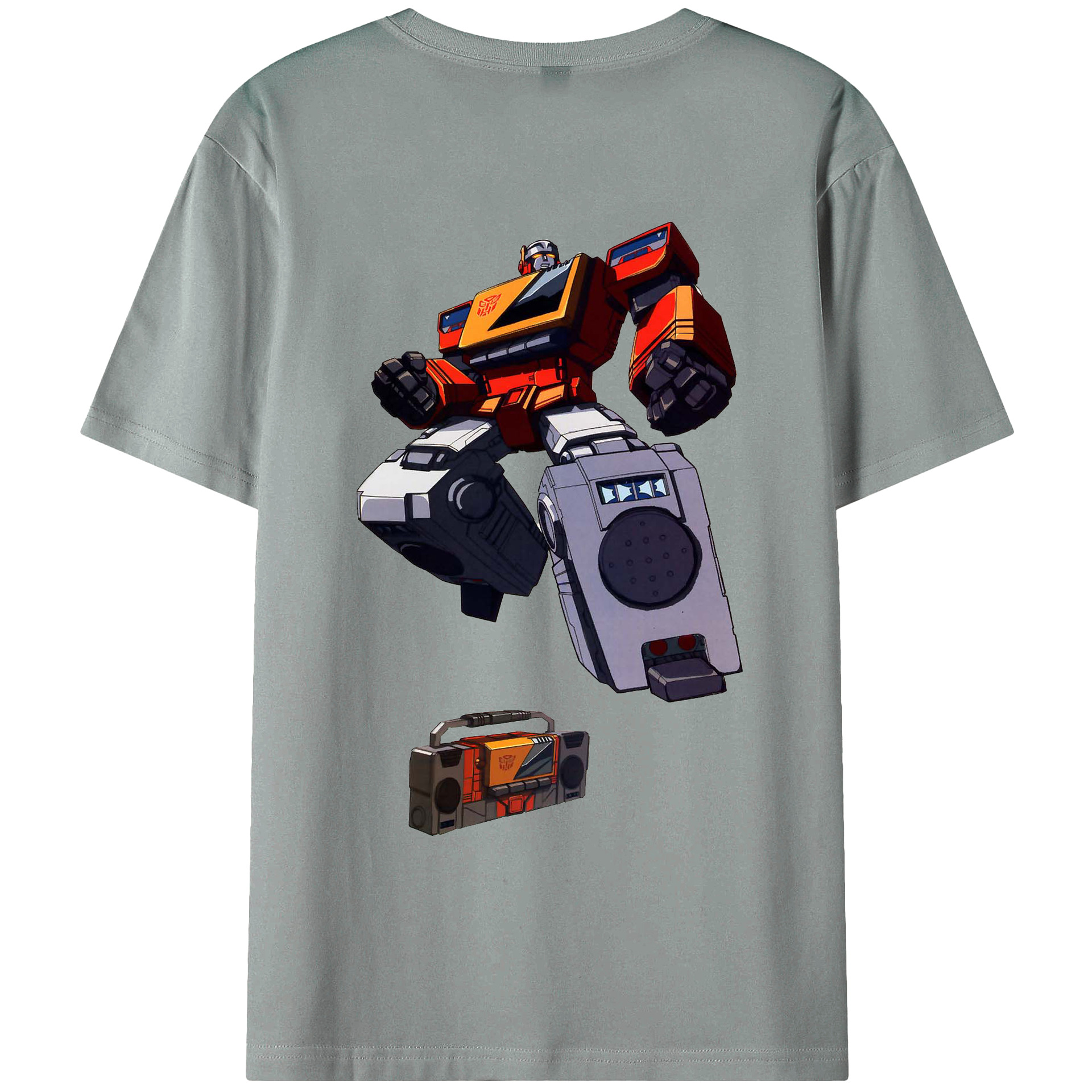 （画像用）  綿100％ メンズ半袖Tシャツ（バックプリント） 通気性